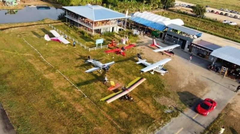 Aircraft on display
